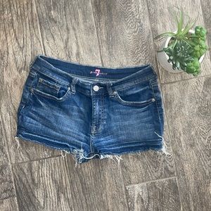 Denim Cutoff Shorts